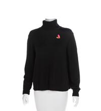 Louis Vuitton Black Sweater, 1980-90s Size label: Large