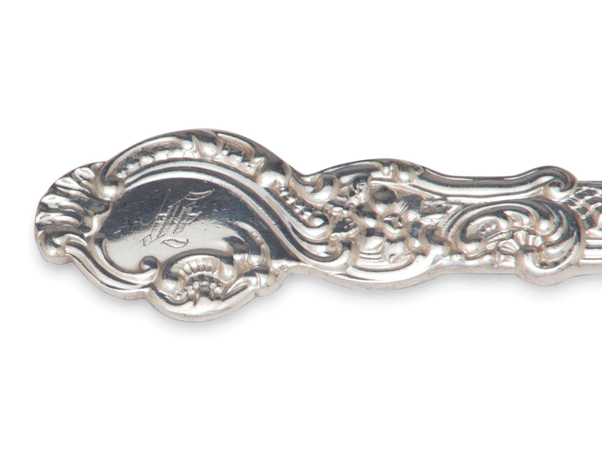 An American Silver Dessert Service