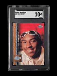 A 1996-97 Upper Deck Kobe Bryant Rookie Basketball Card No. 58 (SGC 10 GEM MINT)