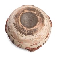 Zuni Polychrome Frog Pottery Jar
