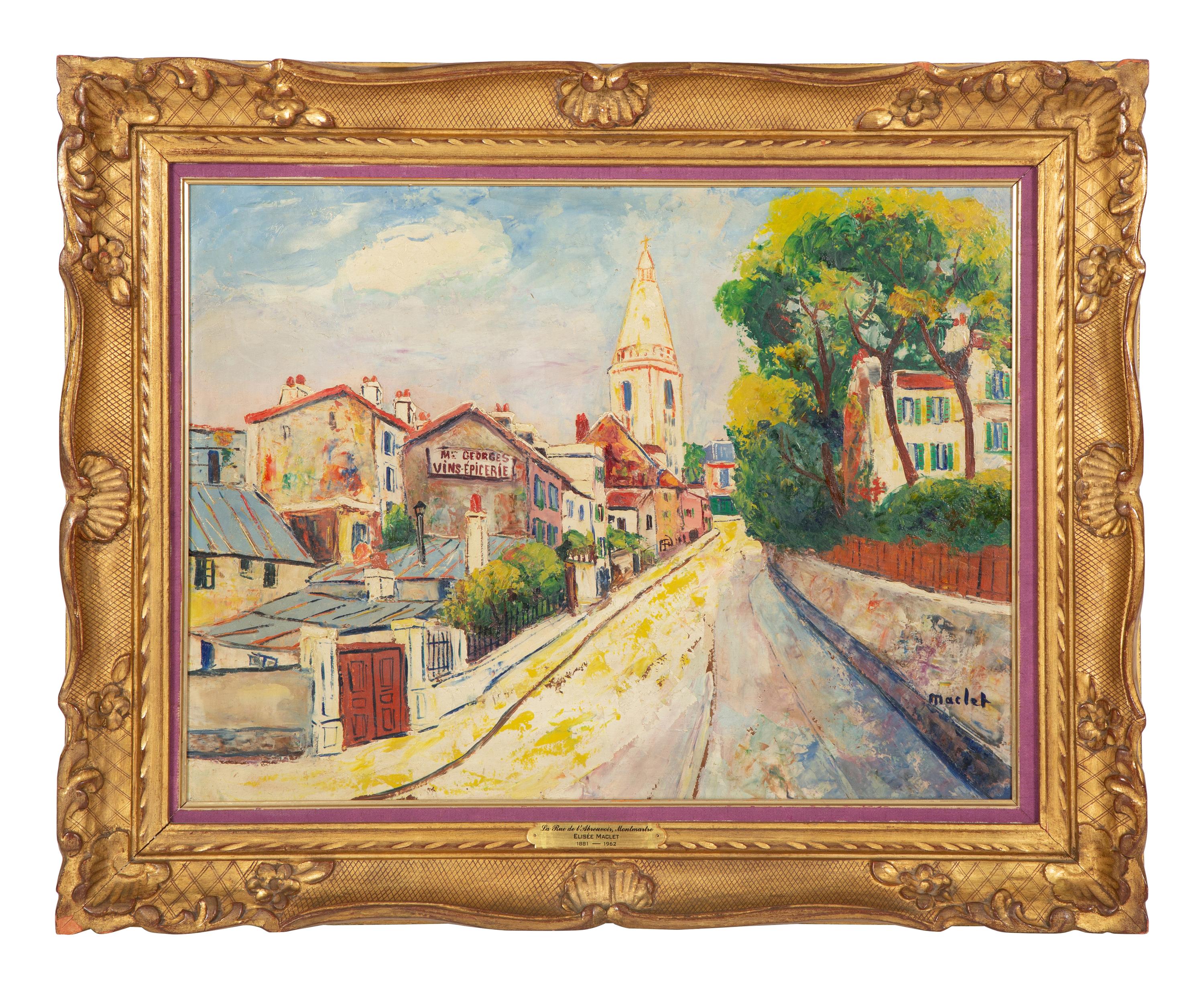La Rue de L'Abreuvoir, Montmartre