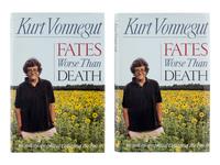 VONNEGUT, Kurt, Jr. (1922-2007). Fates Worse Than Death . New York: G.P. Putnam's Sons, 1991.