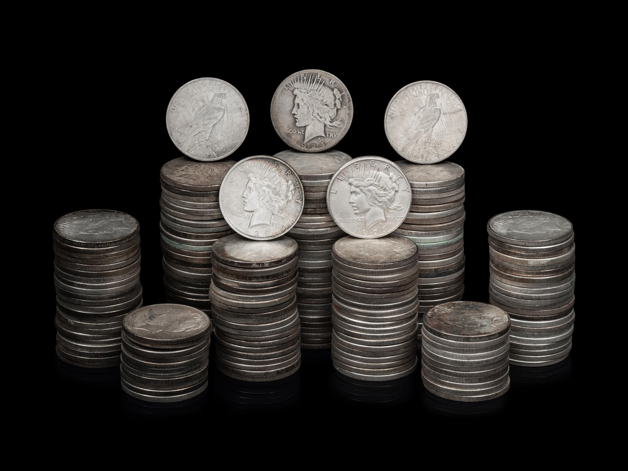 Two Hundred Peace $1 Coins