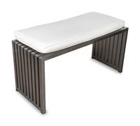 A Philip Plien Modernist Steel Bench — 20TH CENTURY