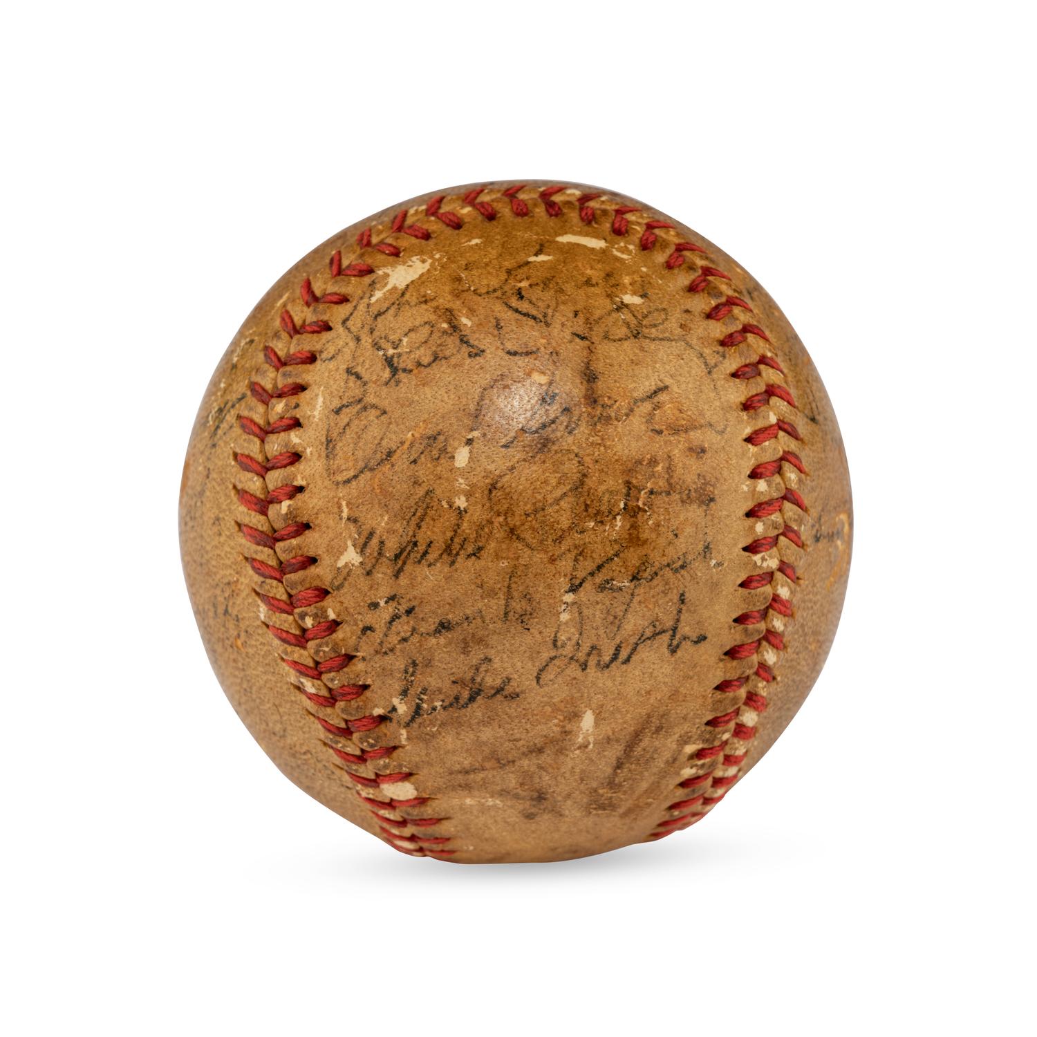 A 1946 Chicago White Sox Team Signed Autograph Baseball (JSA Letter of Authenticity)