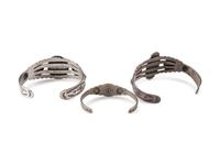 Silver and Turquoise Trade Bracelets