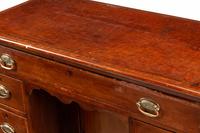 A George III Mahogany Kneehole Desk