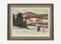 Aldro Thompson Hibbard (American, 1886–1972) - Vermont Snowscape