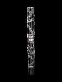 Parker: Snake Limited Edition Silver Mounted Fountain Pen