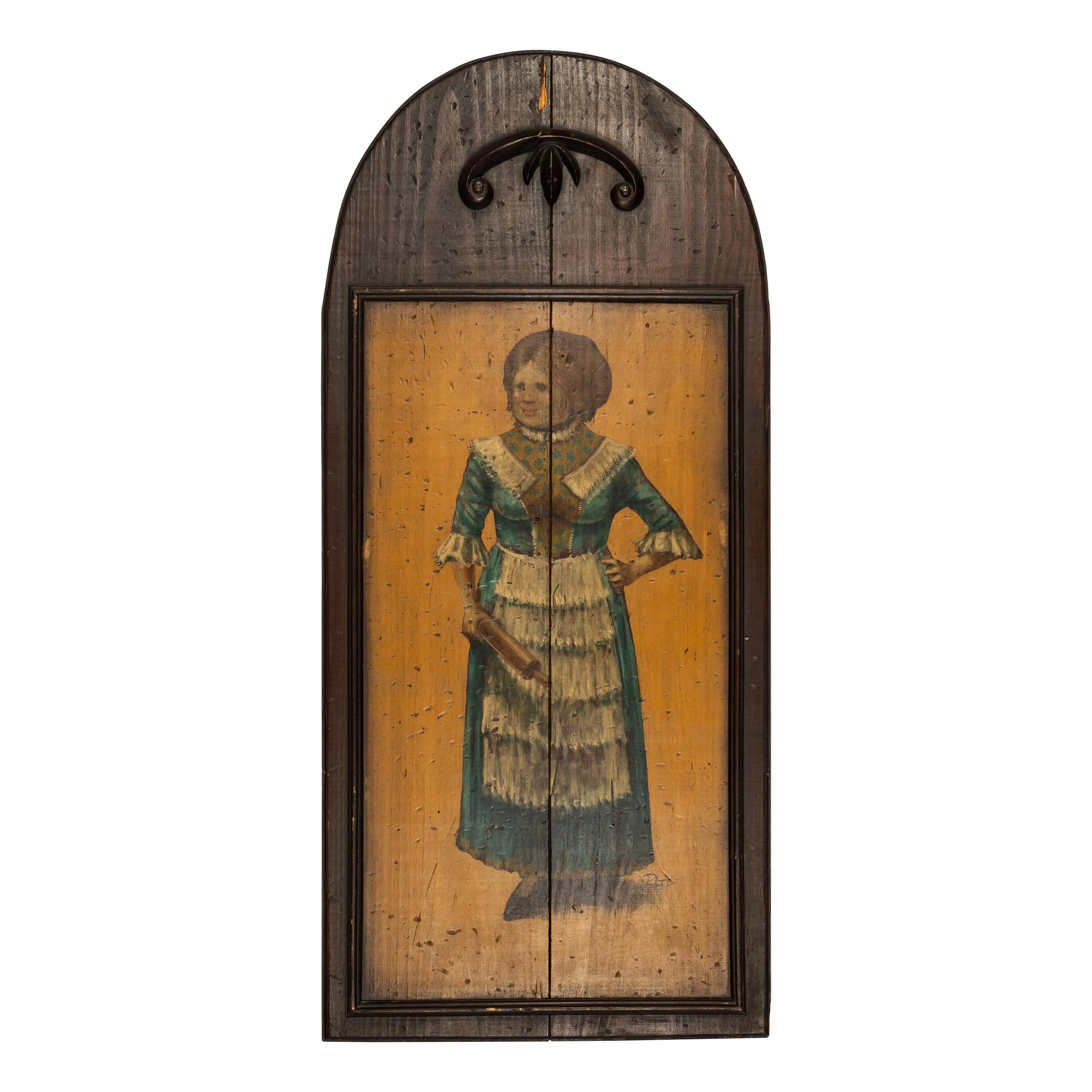 A Set of Four Painted Pub Plaques