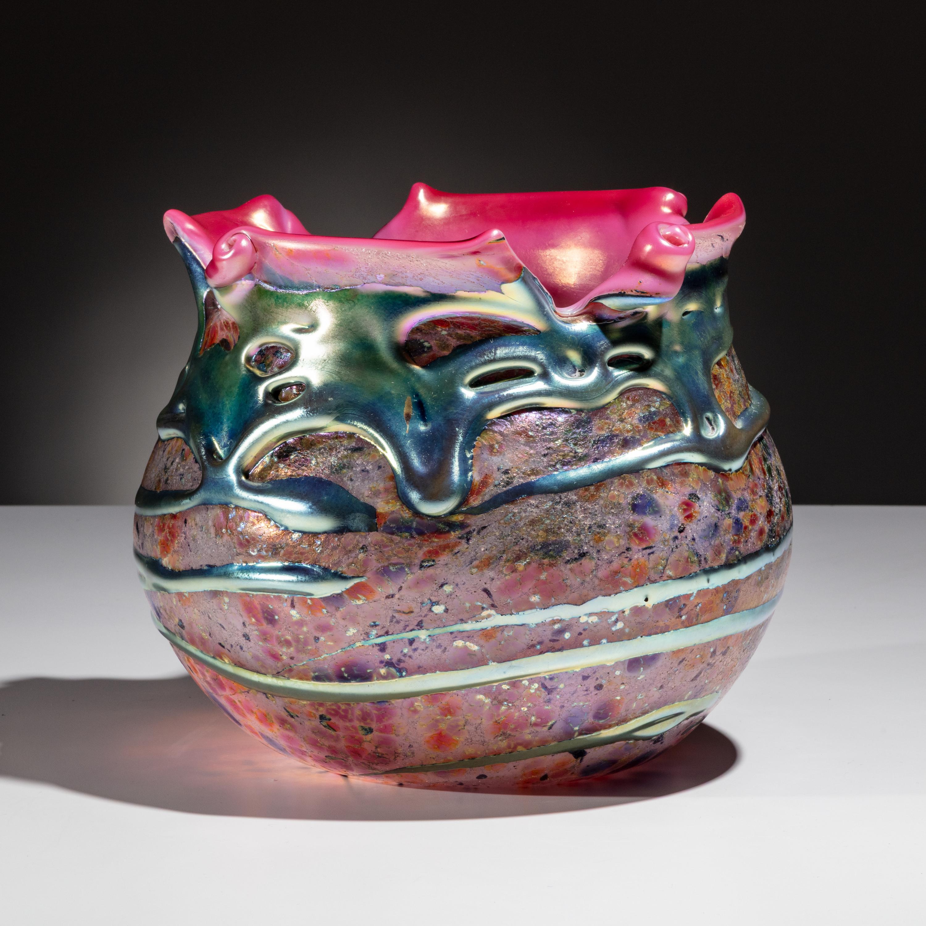 Charles Lotton (American, 1935–2021) — Pink 'Lava' Bowl, 2006