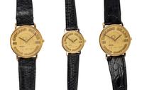 A Group of Three 1985 Chicago Bears Super Bowl Champions Commemorative Watches from The Collection of Mike Ditka,