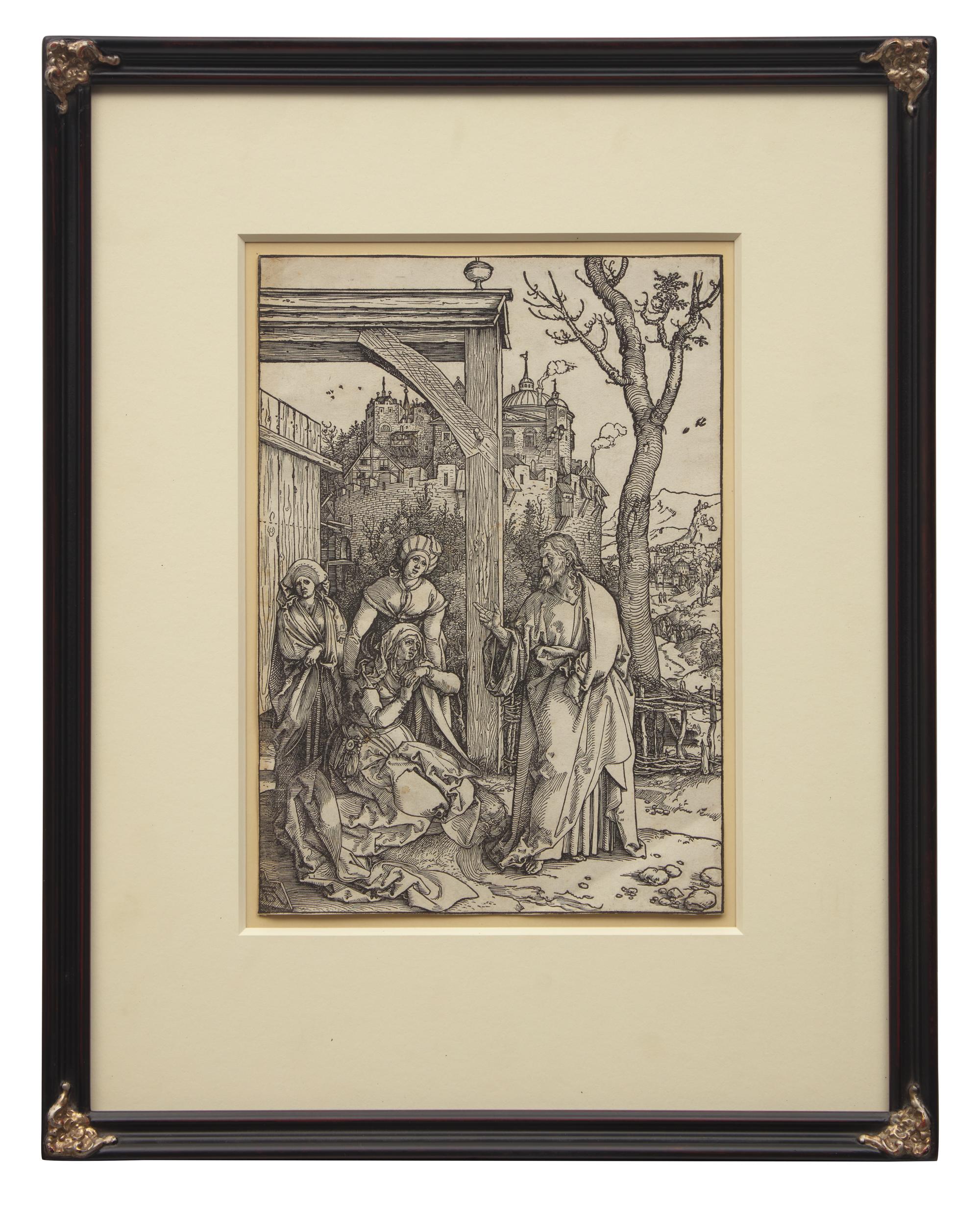 Christ Taking Leave of his Mothe r (from Life of the Virgin )
