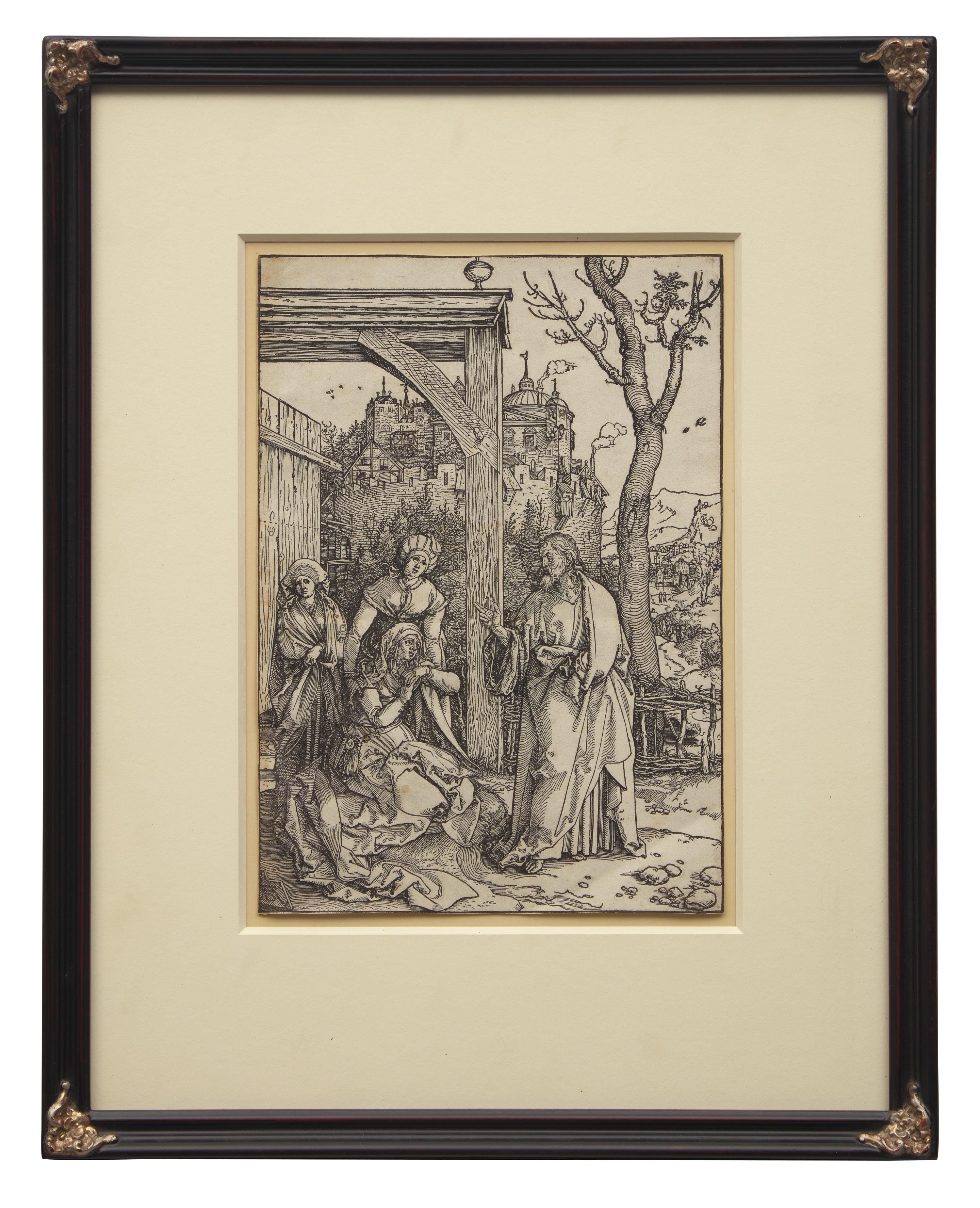 Christ Taking Leave of his Mothe r (from Life of the Virgin )