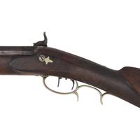 Heavy Barrel Percussion Plains Rifle by Wurfflein