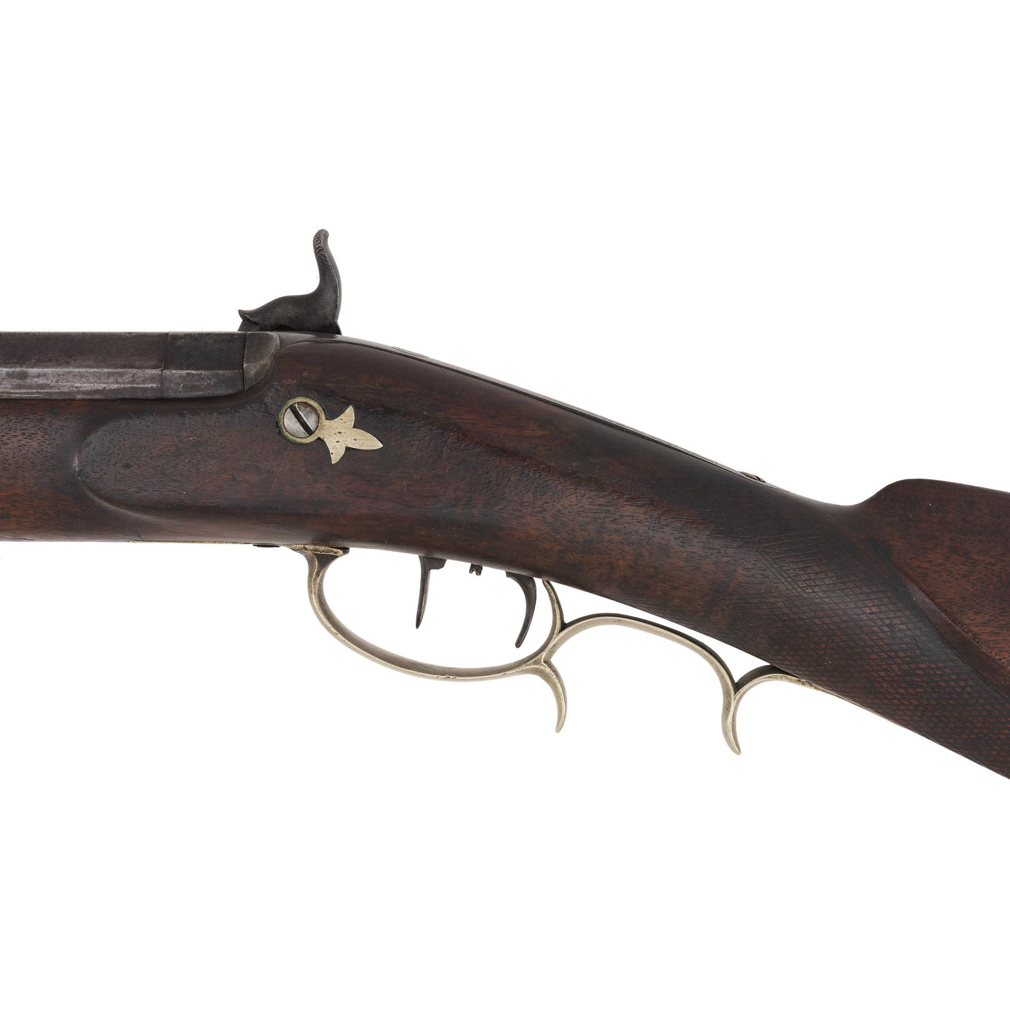 Heavy Barrel Percussion Plains Rifle by Wurfflein