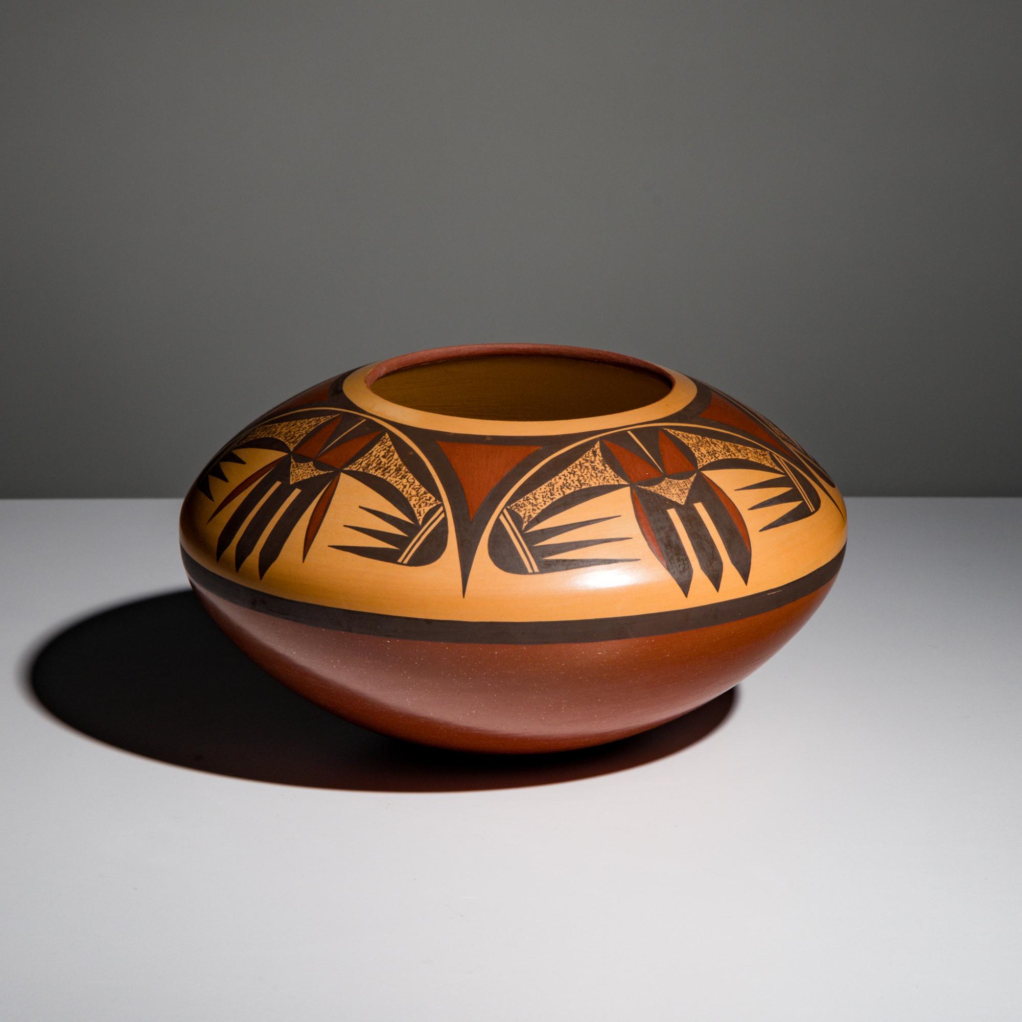 Steve Lucas (Hopi-Tewa, b. 1955) — Polychrome Pottery Jar
