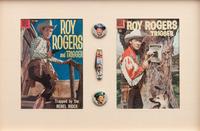 Three Framed Pieces of Roy Rogers Memorabilia