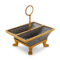 A Gilt Bronze Mounted Jasper Server