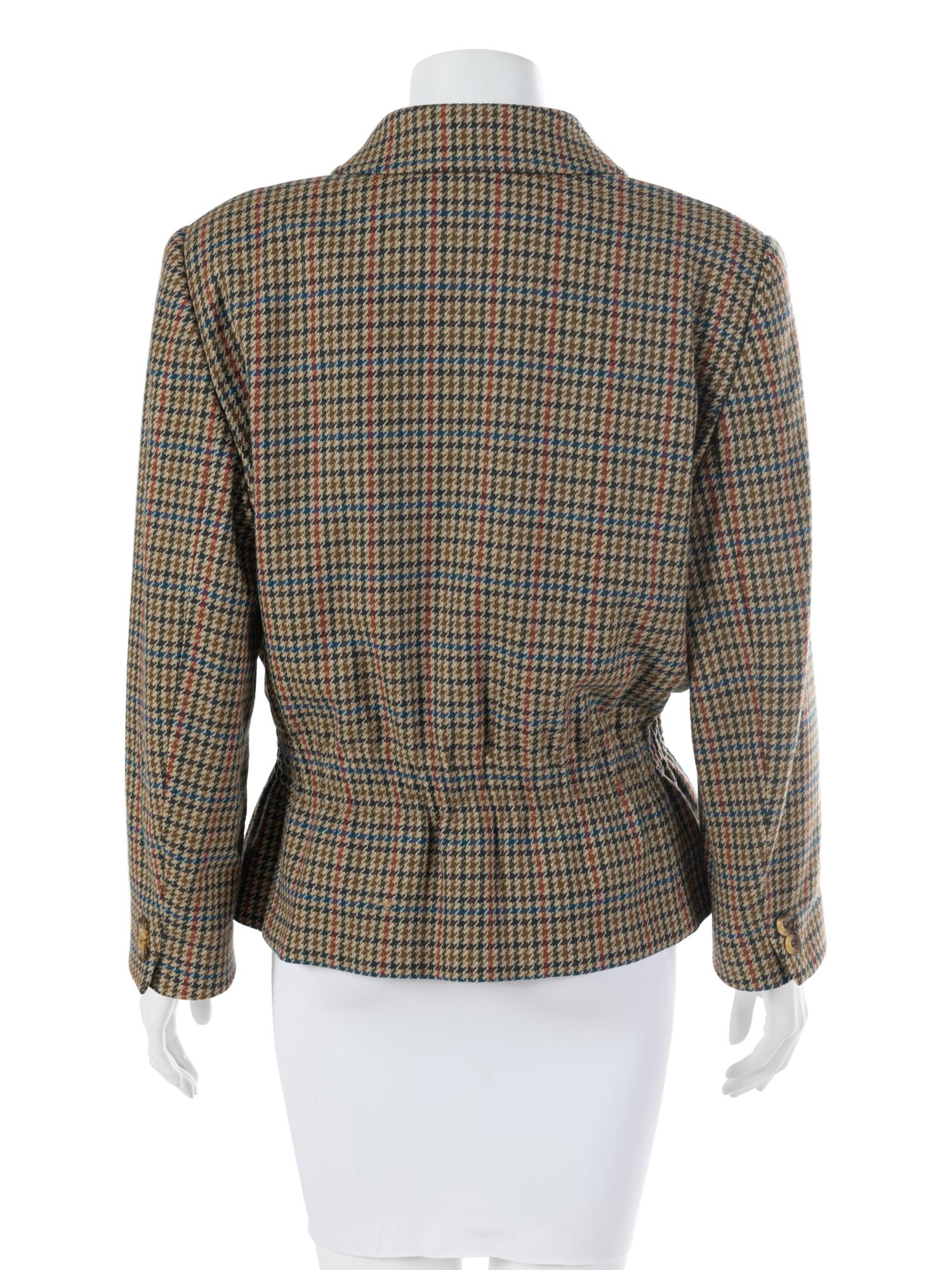 One Hermès and One Valentino Cashmere Jacket, 1980-90s