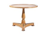 A Charles X Amboyna Breakfast Table