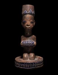 Three Yoruba Wood Figures