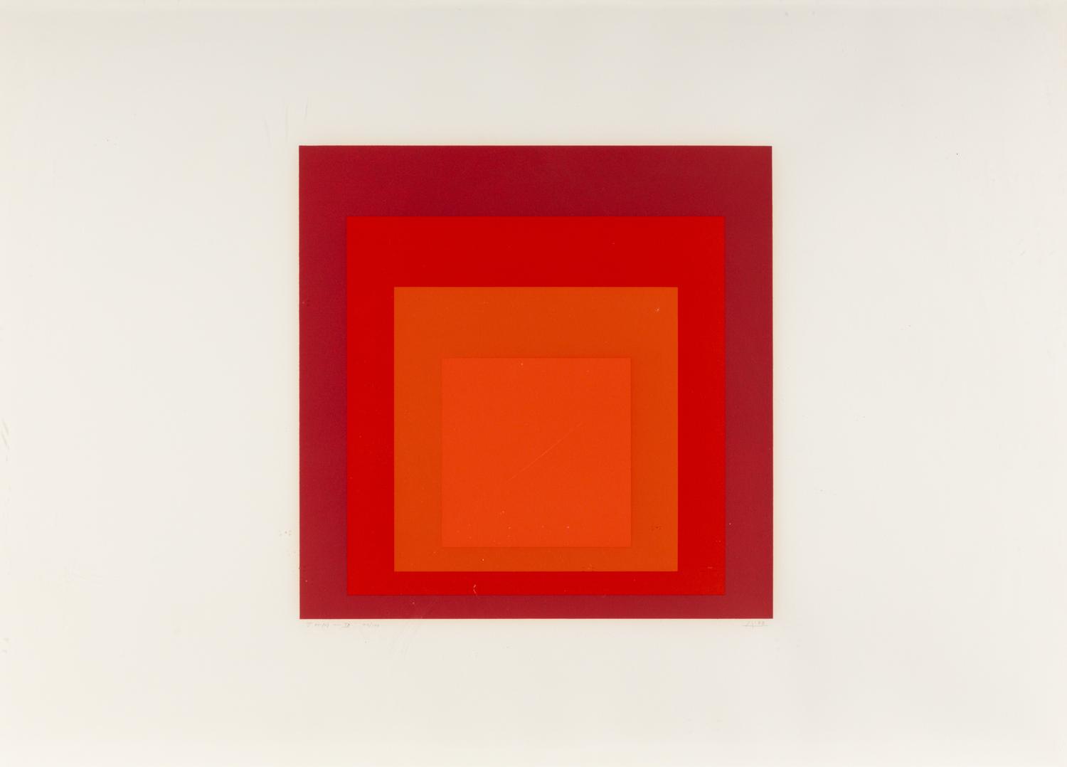JHM-II (from the Josef Albers Honors the Hirshhorn Museum and Sculpture Garden portfolio), 1973