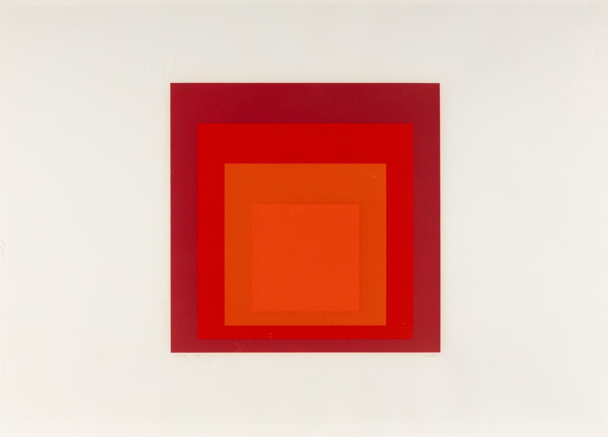 JHM-II (from the Josef Albers Honors the Hirshhorn Museum and Sculpture Garden portfolio), 1973