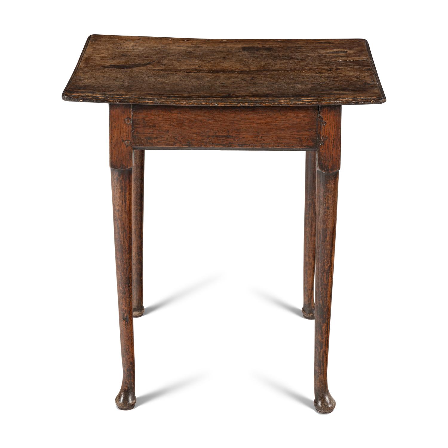A Queen Anne Oak Side Table