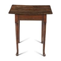A Queen Anne Oak Side Table