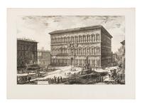 [Prints] Piranesi, Giovanni Battista. Group of 12 Etchings — 1) Veduta dell'atrio del portico