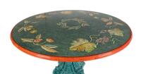 An Italian Simulated Pietra Dura Top Table Height 29 1/2 x diameter 59 1/2 inches. — 20TH CENTURY