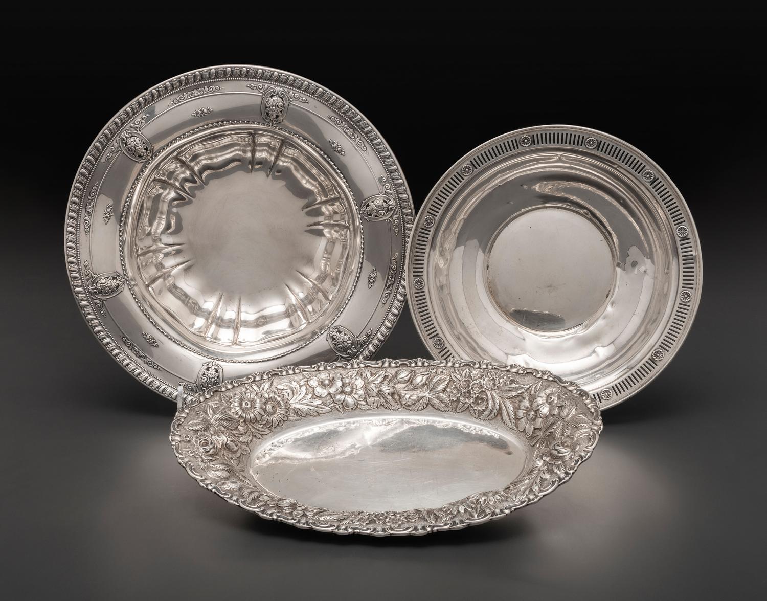 Three American Silver Bowls