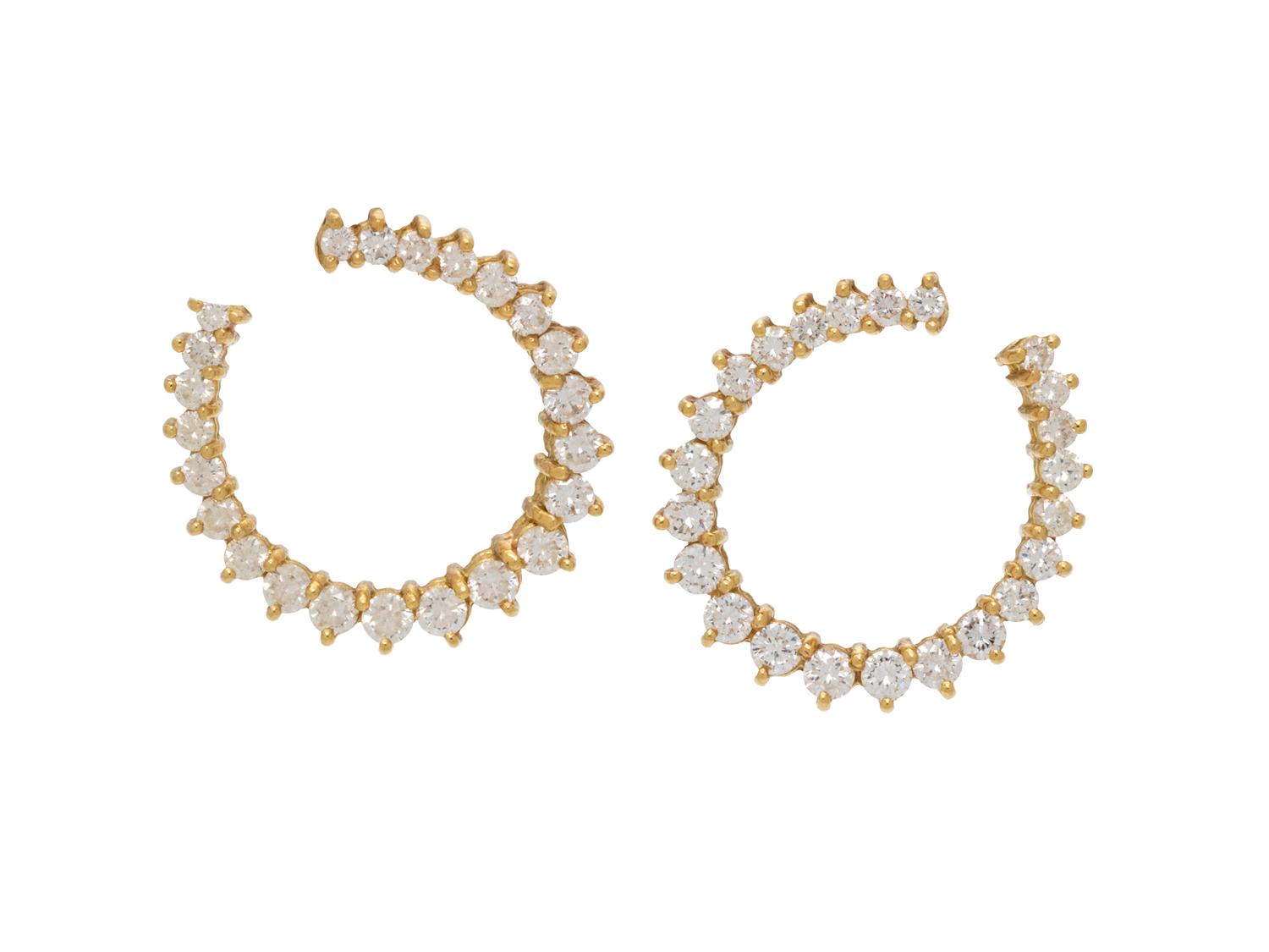 DIAMOND EARCLIPS