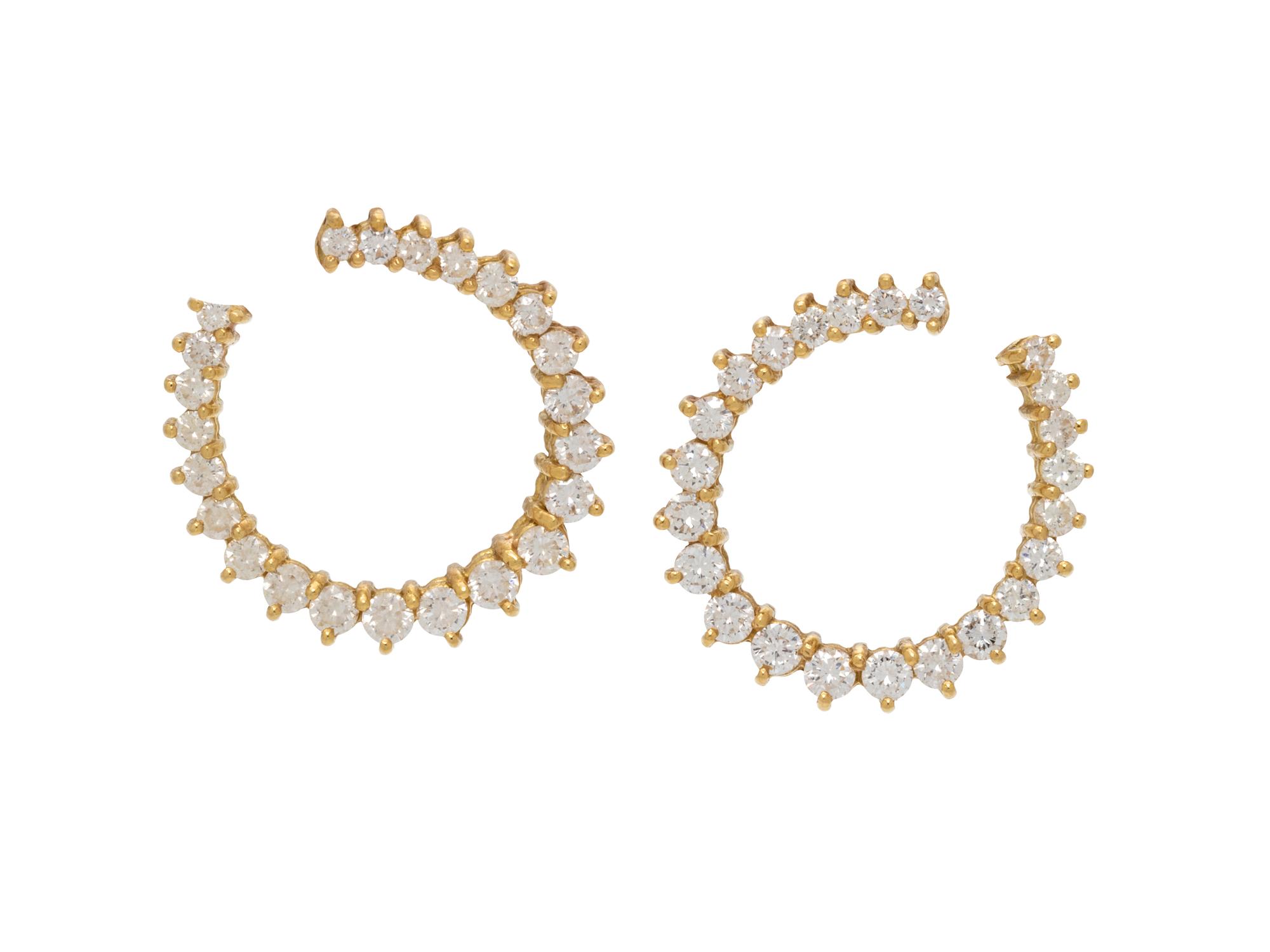 DIAMOND EARCLIPS