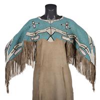 Plateau Beaded Hide Dress
