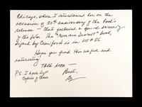 (Film Memorabilia) “Terminator”, Hemdale Film Corporation, 1984.