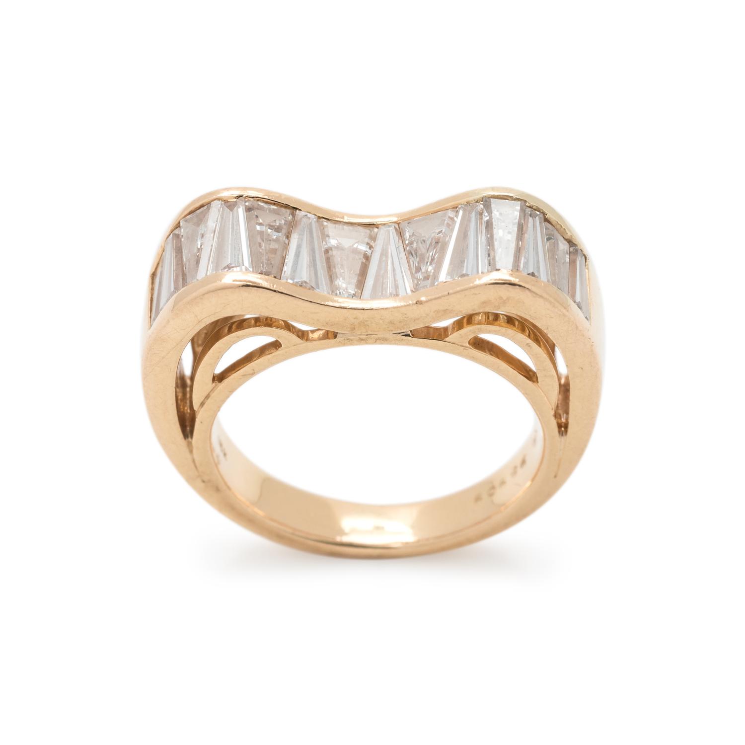OSCAR HEYMAN & BROTHERS, DIAMOND RING