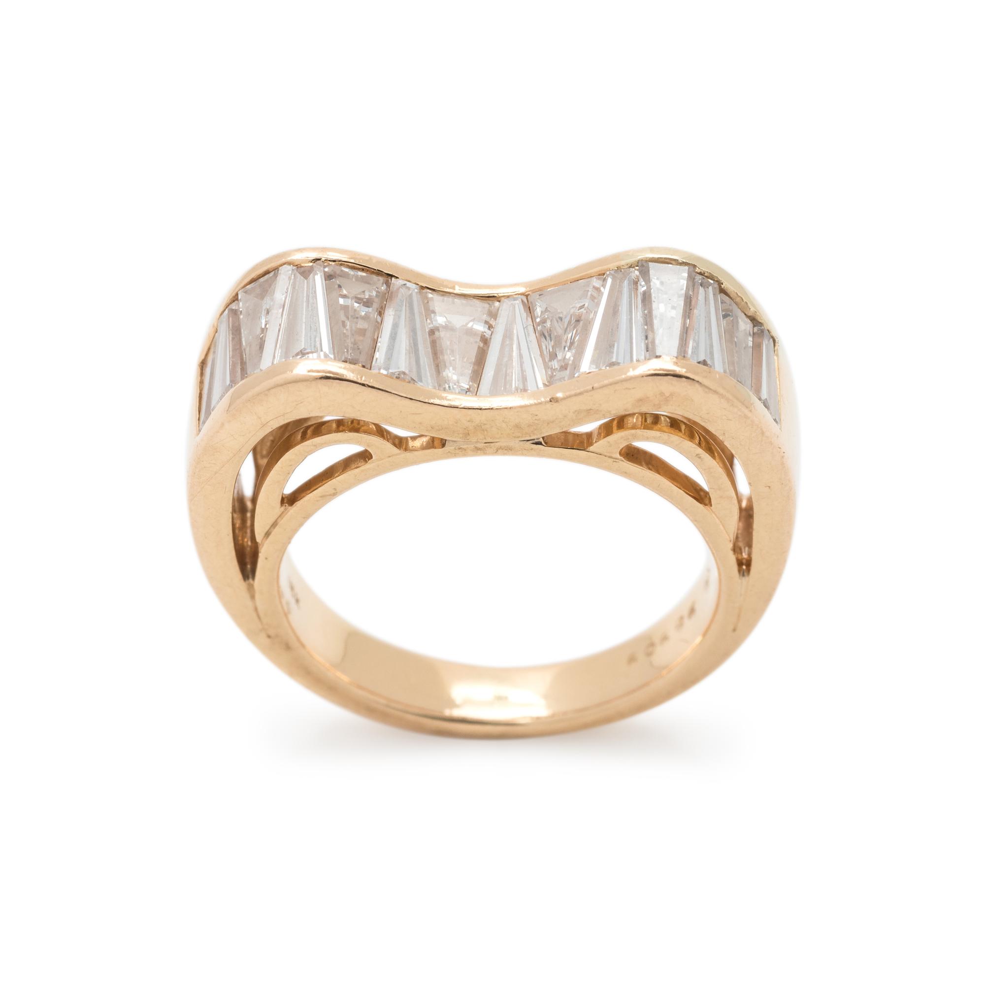 OSCAR HEYMAN & BROTHERS, DIAMOND RING