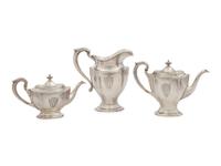 An American Silver Seven-Piece Tea and Coffee Service