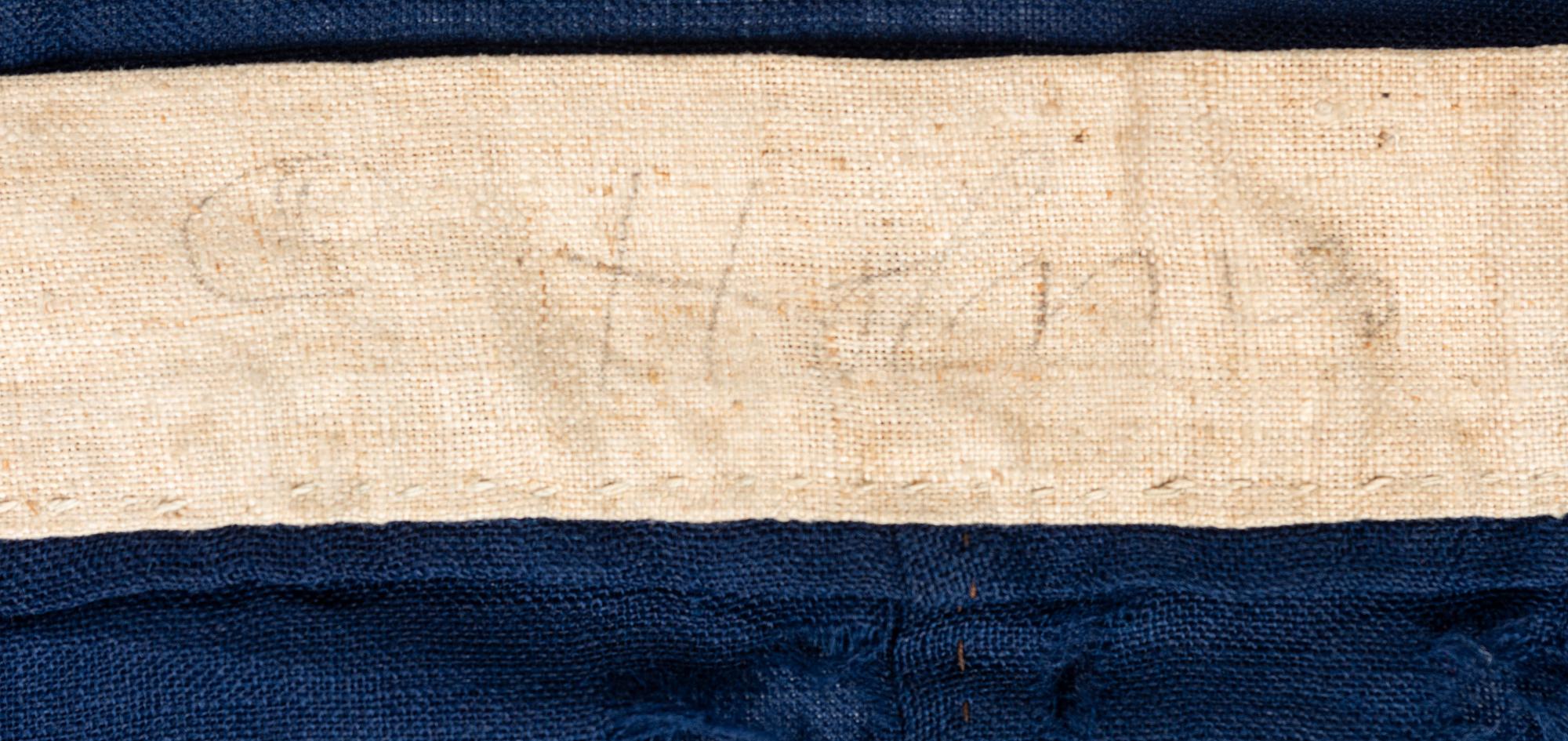 [CIVIL WAR]. 34-star flag purportedly flown at Fort Warren, Boston, MA. Ca 1861-1863.
