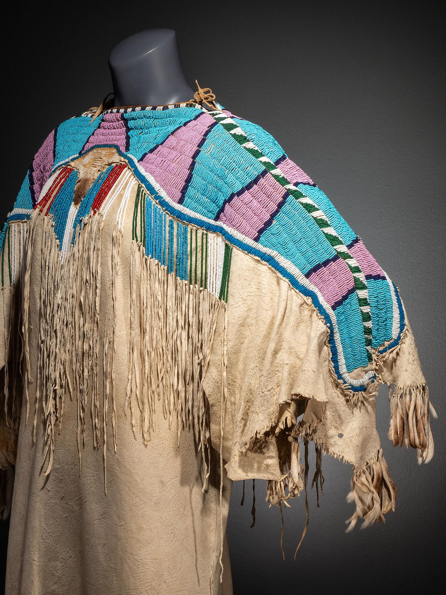 Plateau Beaded Hide Dress