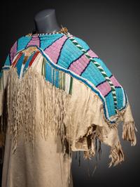 Plateau Beaded Hide Dress