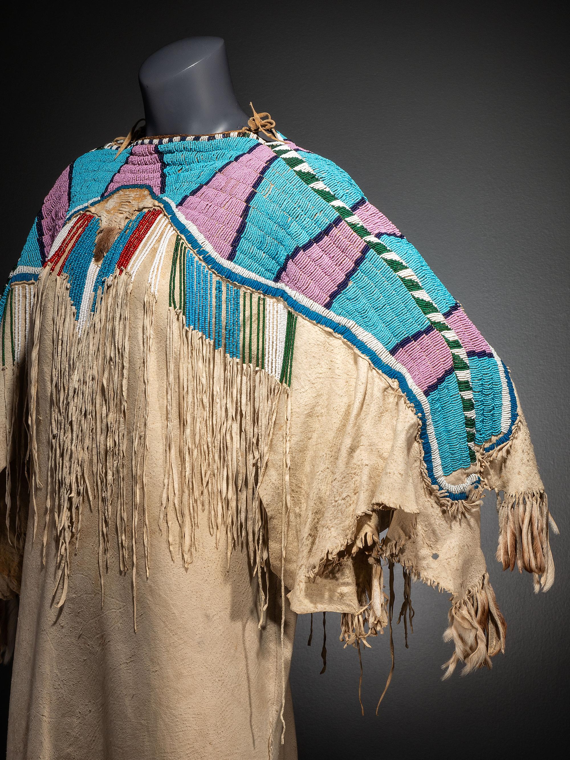 Plateau Beaded Hide Dress