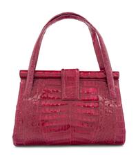 Nancy Gonzalez Purple Crocodile Bag, 2000s