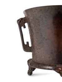 Four Chinese Bronze Incense Burners
