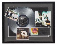 A Creed: My Own Prison RIAA Certified Platinum Presentation Album 17 x 20 3/4 inches.