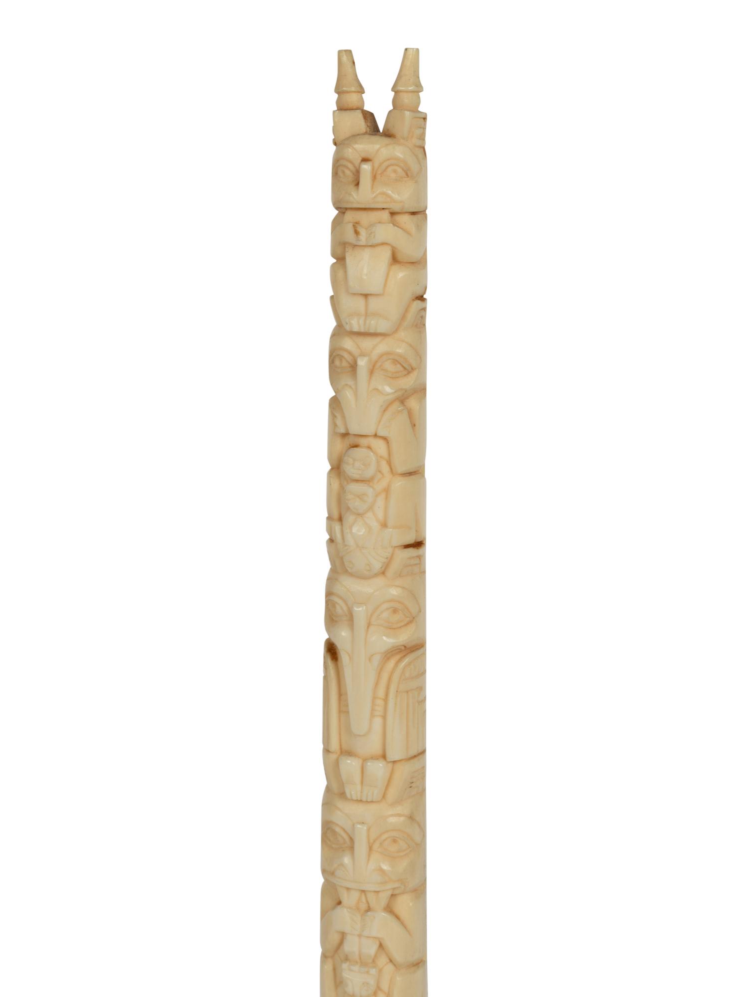 Northwest Coast Model Totem Pole