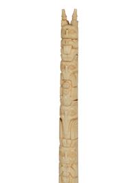 Northwest Coast Model Totem Pole