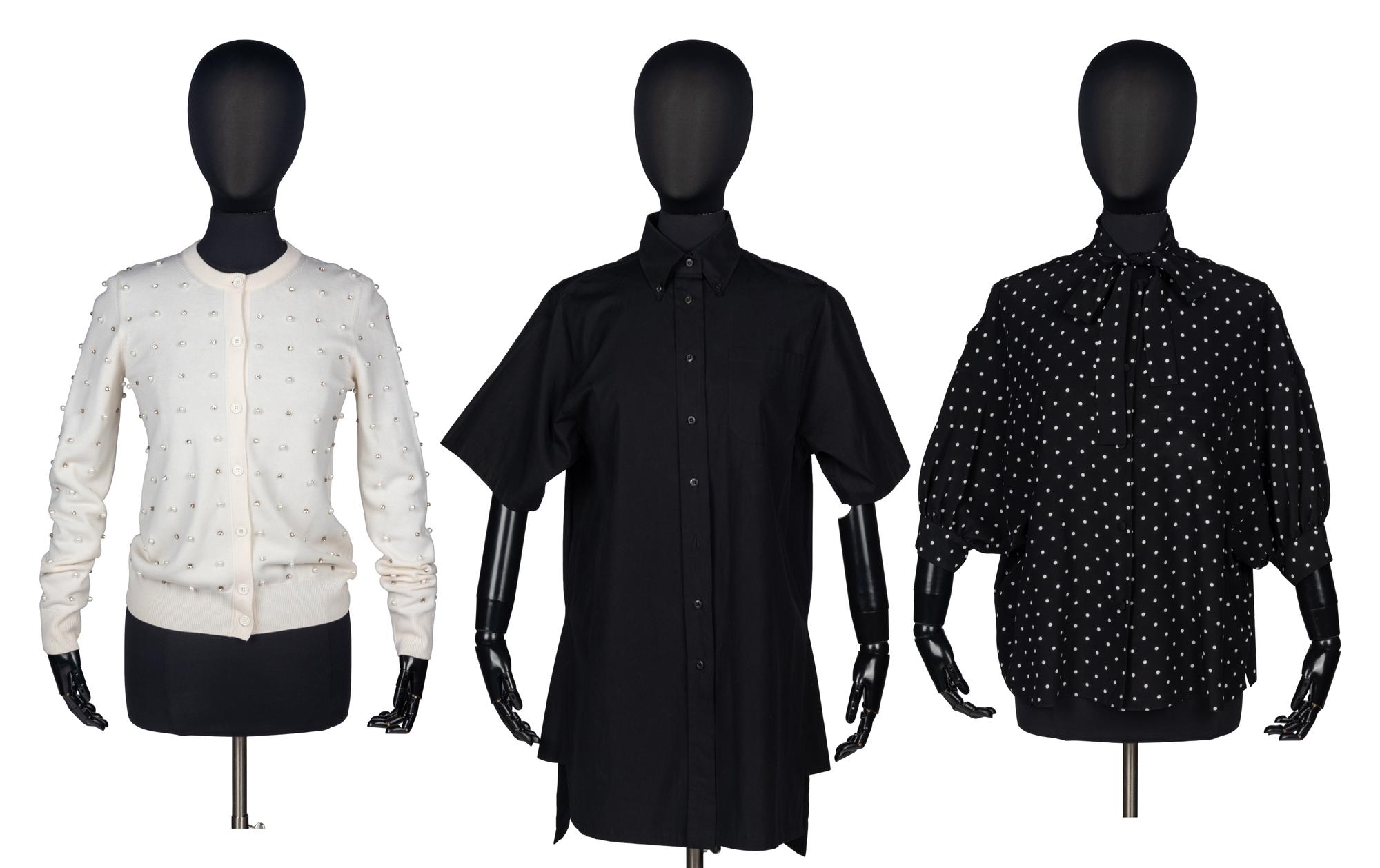 Three Designer Tops, Givenchy & Prada